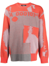 A-COLD-WALL* EROSION OVERSIZE JUMPER