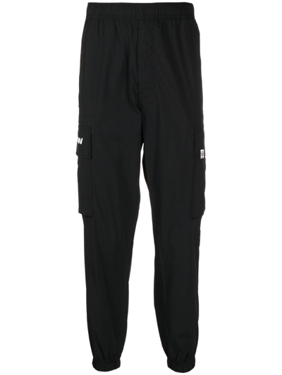 Aape By A Bathing Ape Aapenow Tapered Track Pants In 黑色