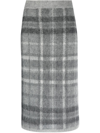 'S MAX MARA INTARSIA-KNIT HIGH-WAISTED SKIRT