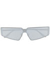 BALENCIAGA SHIELD 2.0 长方形框太阳眼镜