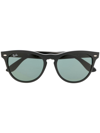 RAY BAN ROUND-FRAME DESIGN SUNGLASSES