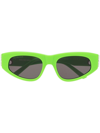 Balenciaga Bb0095s Sunglasses In Grün