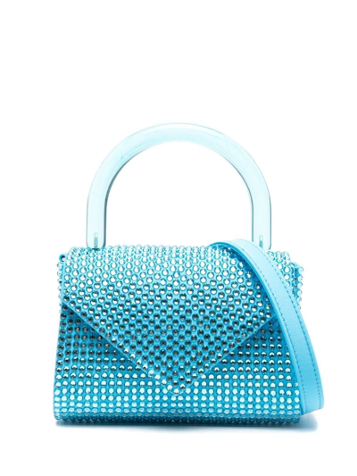 Gedebe Cookie Crystal-embellished Tote Bag In Blau