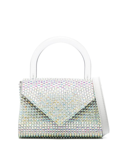 Gedebe Cookie Crystal-embellished Tote Bag In Grau