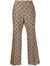 GUCCI MID-RISE STRAIGHT-LEG TROUSERS