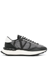 Valentino Netrunner Sneakers In Schwarz
