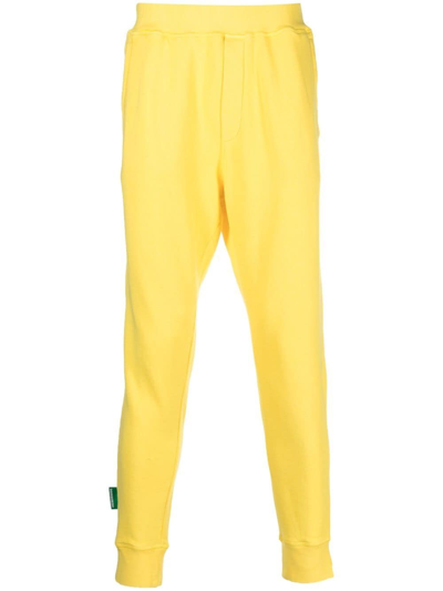 DSQUARED2 JERSEY-KNIT TRACK PANTS