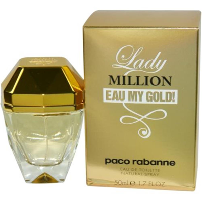 Paco Rabanne 257413 Edt Spray - Lady Million Eau My Gold - 1.7 Oz.