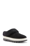 Cougar Petra Waterproof Genuine Shearling Mule In Black