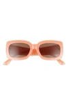 Bp. Rectangular Sunglasses In Orange