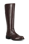 Aquatherm By Santana Canada Tall Lug Sole Boot In Dark Brown Pu