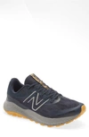 New Balance Dynasoft Nitrel V5 Trail Running Shoe In Black/blue/yellow