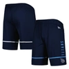 NEW ERA NEW ERA NAVY TENNESSEE TITANS COMBINE AUTHENTIC RUSHER TRAINING SHORTS