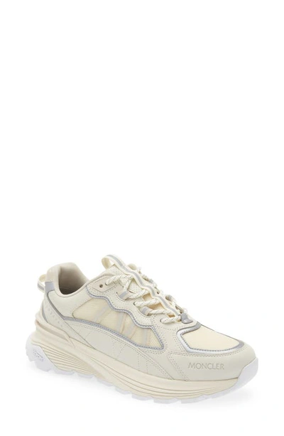 Moncler Chunky-soled Low-top Sneakers In Beige