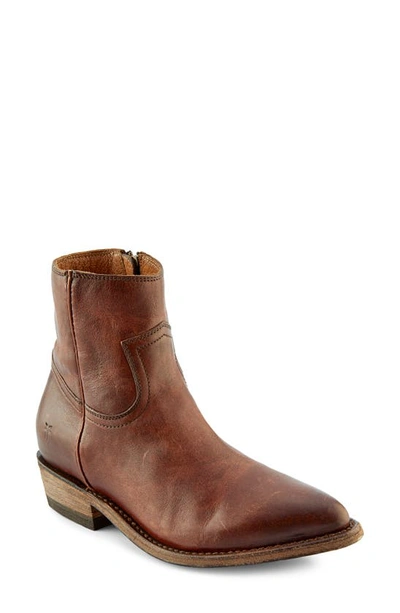 Frye Billy Western Bootie In Stone