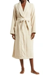 Nordstrom Hydro Cotton Terry Robe In Beige Oatmeal