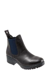 Bueno Florida Chelsea Boot In Black/ Blue