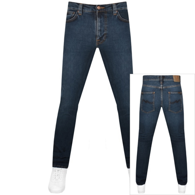 Nudie Jeans Jeans Lean Dean - New Ink - Atterley In Navy