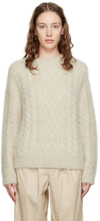 ISABEL MARANT OFF-WHITE THOMAS SWEATER