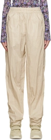 Isabel Marant Beige Kylie Lounge Pants In 23ec Ecru