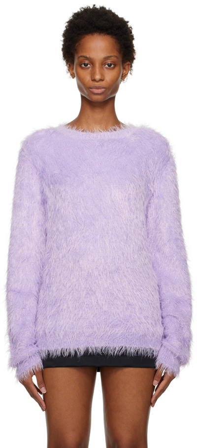 Alyx Purple Crewneck Sweater In Lil0006 Lilla