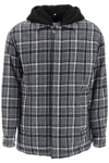 ALYX 1017 ALYX 9SM CHECKERED-FLANNEL PADDED JACKET