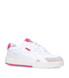 PALM ANGELS LEATHER PALM UNIVERSITY SNEAKERS