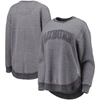Pressbox Navy Auburn Tigers Ponchoville Pullover Sweatshirt In Navy