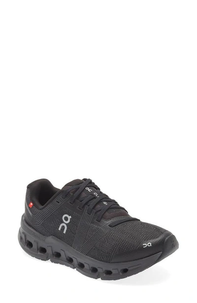 On Cloudgo Running Shoe In Black/eclipse