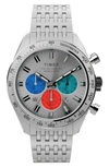 Timex The Waterbury Stainless Steel Watch In Silver/ Silver/ Silver