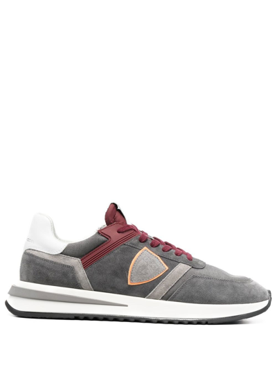 Philippe Model Tropez 2.0 Multicolor Sneaker In Grey
