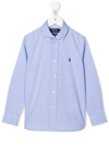 Polo Ralph Lauren Logo Shirt In Blue