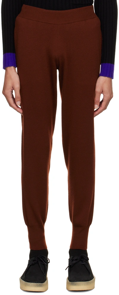 Zankov Brown Kolya Lounge Pants In 204 Chocalate