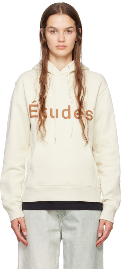 Etudes Studio Off-white Klein Hoodie In Chalk