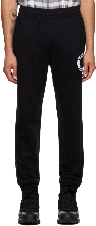 Burberry Black Patch Lounge Pants