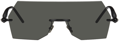 Kuboraum P90 Pilot Frame Sunglasses In Black
