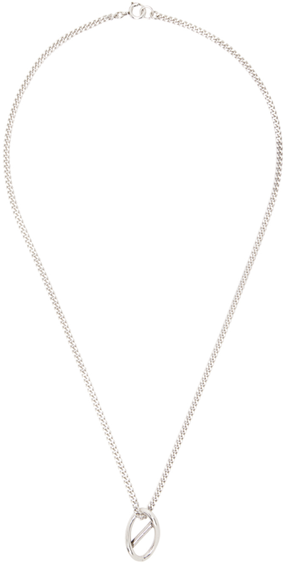 Isabel Marant Silver Mood Day Necklace In 08si Silver