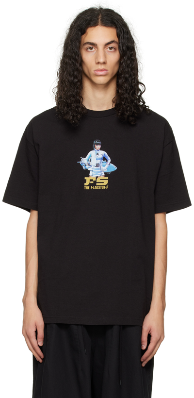 Flagstuff Black Graphic T-shirt