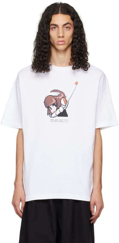 Flagstuff White Graphic T-shirt