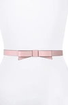 Kate Spade Bow Belt In Evening Primrose