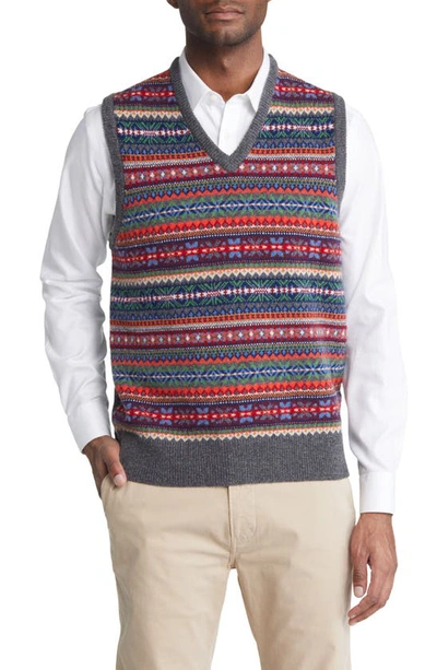 Brooks Brothers Lambswool Fair Isle Cardigan Lambswool Fair Isle