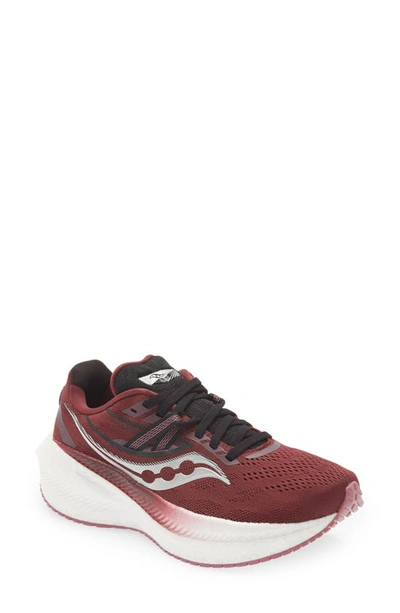 Saucony Triumph 20 Running Shoe In Red