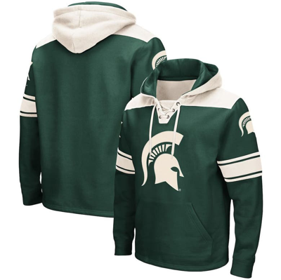 Colosseum Green Michigan State Spartans 2.0 Lace-up Pullover Hoodie