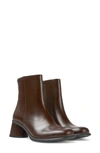 Camper Kiara Bootie In Dark Brown