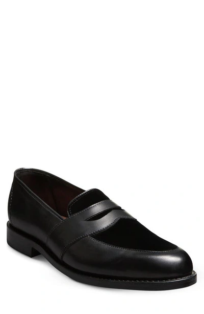 Allen Edmonds Randolph Loafer In Black Velvet