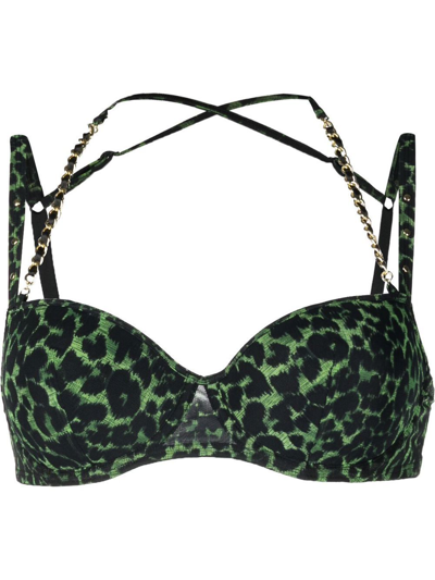 Marlies Dekkers Plunge Balcony Bra In Green