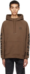 Etudes Studio Brown Jean-michel Basquiat Racing Self-portrait Hoodie In Brown