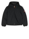 Save The Duck Reversible Padded Jacket In Black