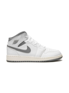 Jordan Air  1 Mid Sneakers In White