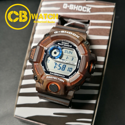 Pre-owned Casio G-shock Rangeman Gw-9405kj-5jr Love The Sea And